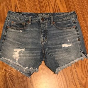 American eagle jean shorts
